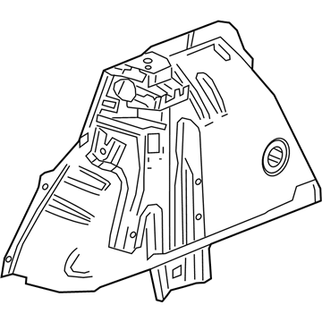 Buick Fender Splash Shield - 39176924