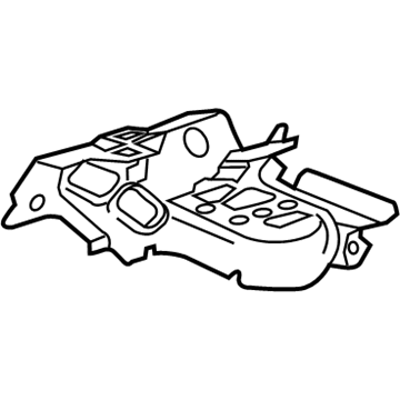 GM 39098474 Rear Pillar, Driver Side