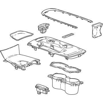 GM 23334167 Shift Panel