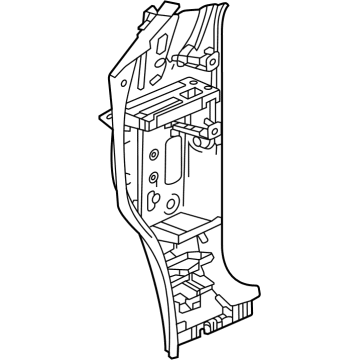 Chevy 42822313 Hinge Pillar Reinforcement