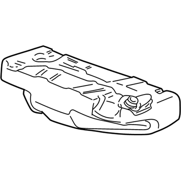 Buick Fuel Tank - 25744936