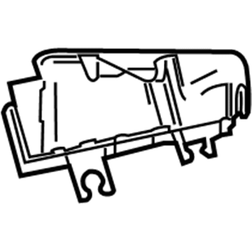 2015 Chevy Malibu Steering Column Cover - 22935523