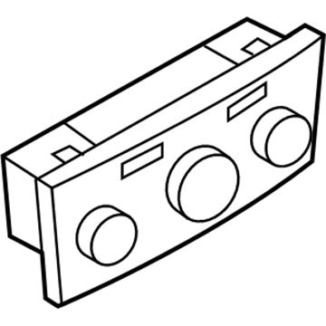 Saturn HVAC Control Module - 13269406