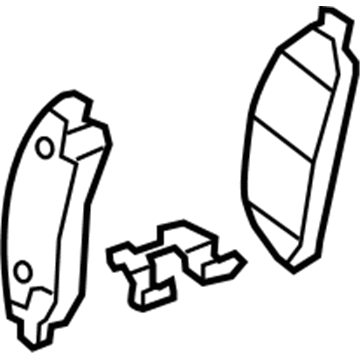 2014 Buick Enclave Brake Pad - 19421474
