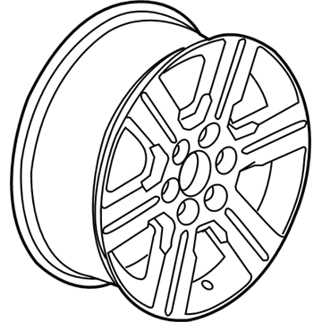 2009 Chevy Traverse Spare Wheel - 9597516