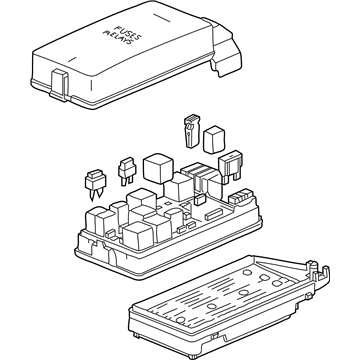 Saturn Fuse Box - 15913398
