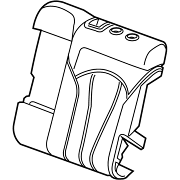 Buick Seat Cushion Pad - 23372958