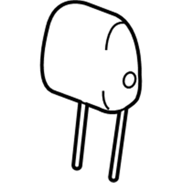 GM 84397824 Headrest, Rear