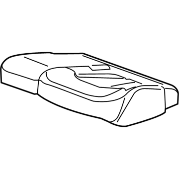 GM 84265685 Cushion Cover, Rear