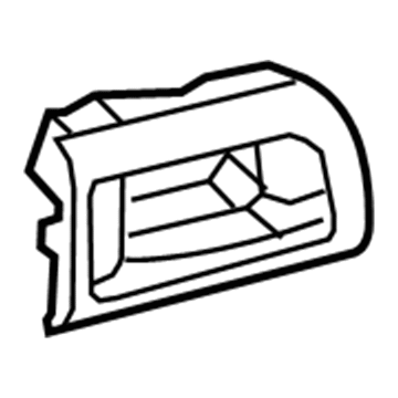 2011 Chevy Caprice Door Handle - 92249289