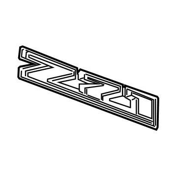 GM 22774903 Decal, Outer