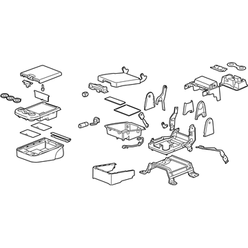 Chevy 25775924 Seat Assembly