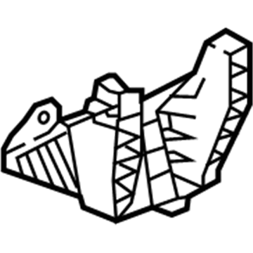 GM 84132374 Rear Bracket