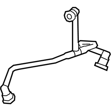 Cadillac PCV Valve Hose - 12649933