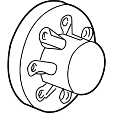 1999 Chevy C3500 Wheel Cover - 15662754