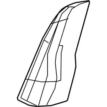 GM 26210903 Bolster Cover, Rear