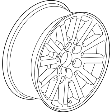 2013 GMC Yukon Spare Wheel - 9598481
