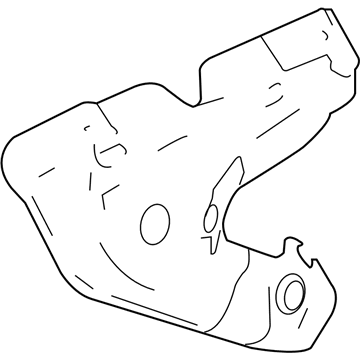 Cadillac XLR Exhaust Heat Shield - 12567613