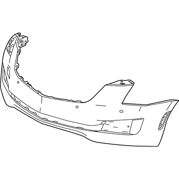 Cadillac Bumper - 23446062