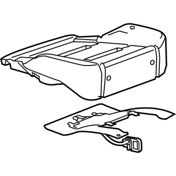 GMC Occupant Detection Sensor - 84383139