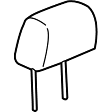 Chevy 23174214 Headrest