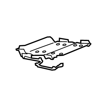 GM 85510781 Seat Cushion Heater, Front