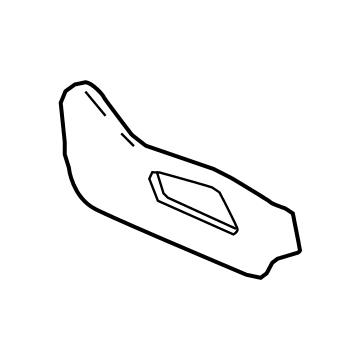 GM 84172822 Outer Finish Panel, Front Passenger Side