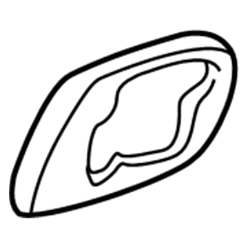GM 15708079 Handle Bezel, Driver Side