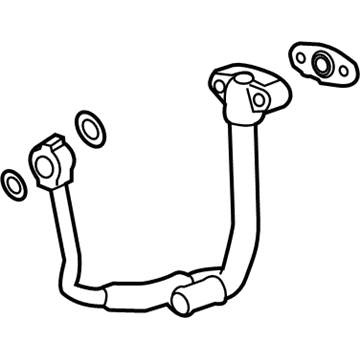Cadillac CT4 Coolant Pipe - 12667301