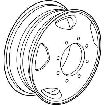 Chevy Silverado 2500 HD Spare Wheel - 23467017