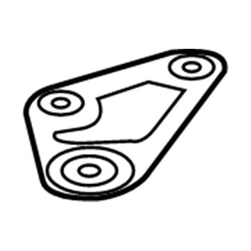 GM 22671096 Engine Cradle Reinforcement, Driver Side