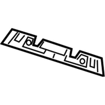 Buick 96875862 Rear Bracket
