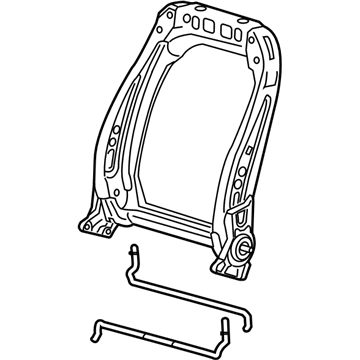 Buick 13501092 Seat Back Frame