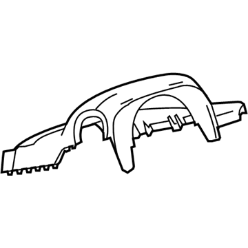 Chevy Equinox Steering Column Cover - 20861653