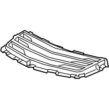 GM 23120088 Vent, Carbon Fiber