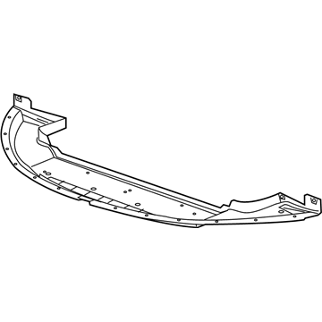 GM 22992722 Lower Baffle, Front