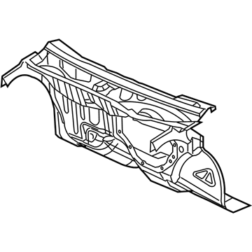 2004 Saturn Ion Door Seal - 25806611