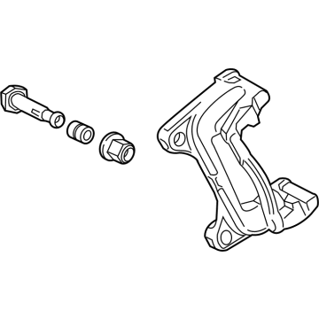 GM 13595924 Caliper Support, Rear Driver Side