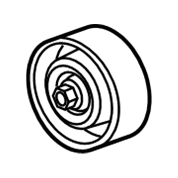 GM 12568996 Idler Pulley, Passenger Side
