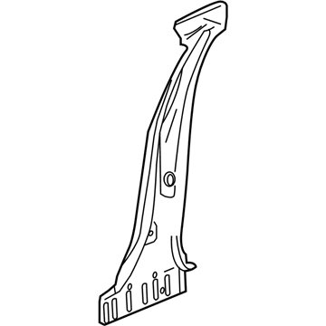 GM 26229658 Center Pillar Reinforcement, Driver Side
