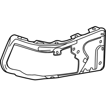 GMC 84939193 Bumper Bracket