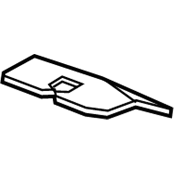 GM 94522432 Sill Trim Insert