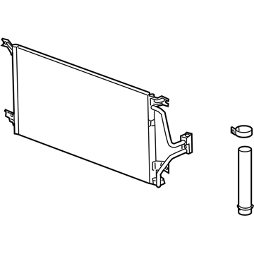 Saturn A/C Condenser - 10357778