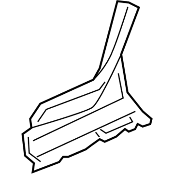 GM 21999084 Lock Pillar Reinforcement, Inner Passenger Side
