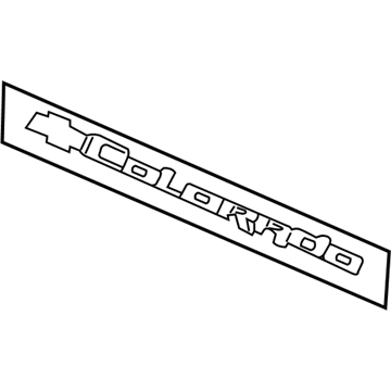 Chevy 15133928 Decal