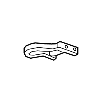 GM 15226257 Tow Hook, Black