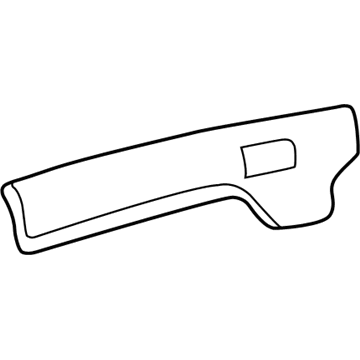 GM 10445457 Side Rail, Inner Passenger Side