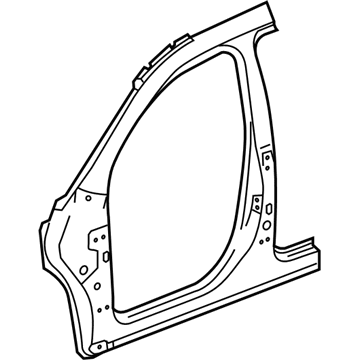 GM 23218871 Uniside Panel, Rear Driver Side