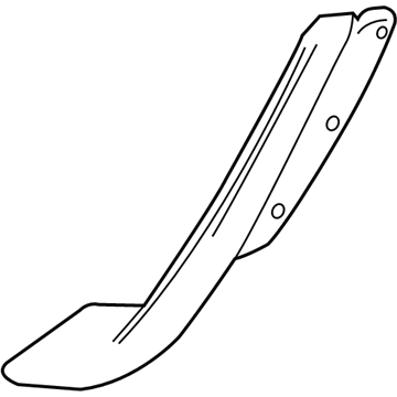 GM 23365882 Scoop, Lower Driver Side