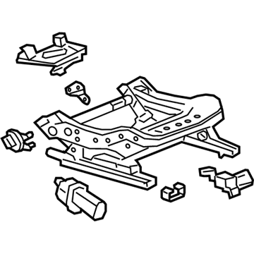 GM 13525387 Cushion Frame, Front